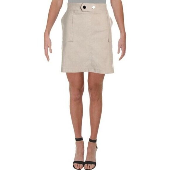 INC Mini Faux-Suede Mid-Rise. Size Medium. - Picture 1 of 12